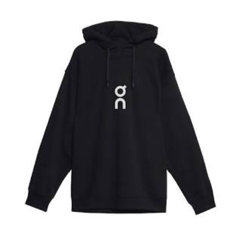 On Running Black Pullover Hoodie Sweatshirt
